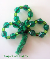 Beaded-Shamrocks